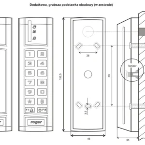 czytnik zblizeniowy roger prt12em cfcac7564d304838a5ebd8457b4792c3