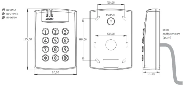 czytnik zblizeniowy roger prt64em vp ca1e9477bd6f45e5a8be01a51e395816