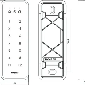 czytnik zblizeniowy roger prt84mf bk b7b87ed000b447b9b3c6e52083bc3fda