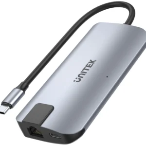 d1028a unitek hub usb c 2x usb a hdmi 4k rj 45 pd 100w e22df7a02fd44f9cb24f4100b28c337d