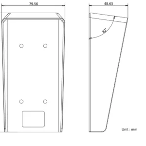 daszek do stacji bramowej ds kabv6113 rs hikvision e9fb9ff3eea84a19bac739e7a256eb2f