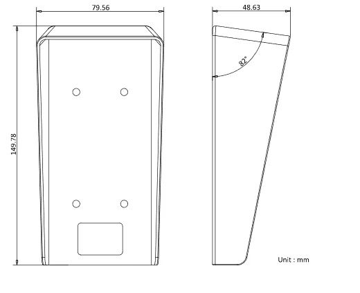daszek do stacji bramowej ds kabv6113 rs hikvision e9fb9ff3eea84a19bac739e7a256eb2f