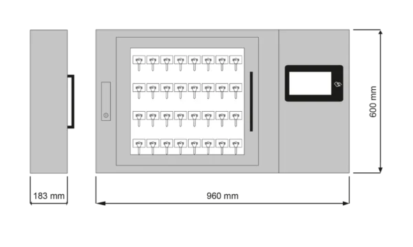 depozytor kluczy z panelem sterujacym 7 roger rkd32 24 e678bbe4a02647f4a1802f66afd9309d