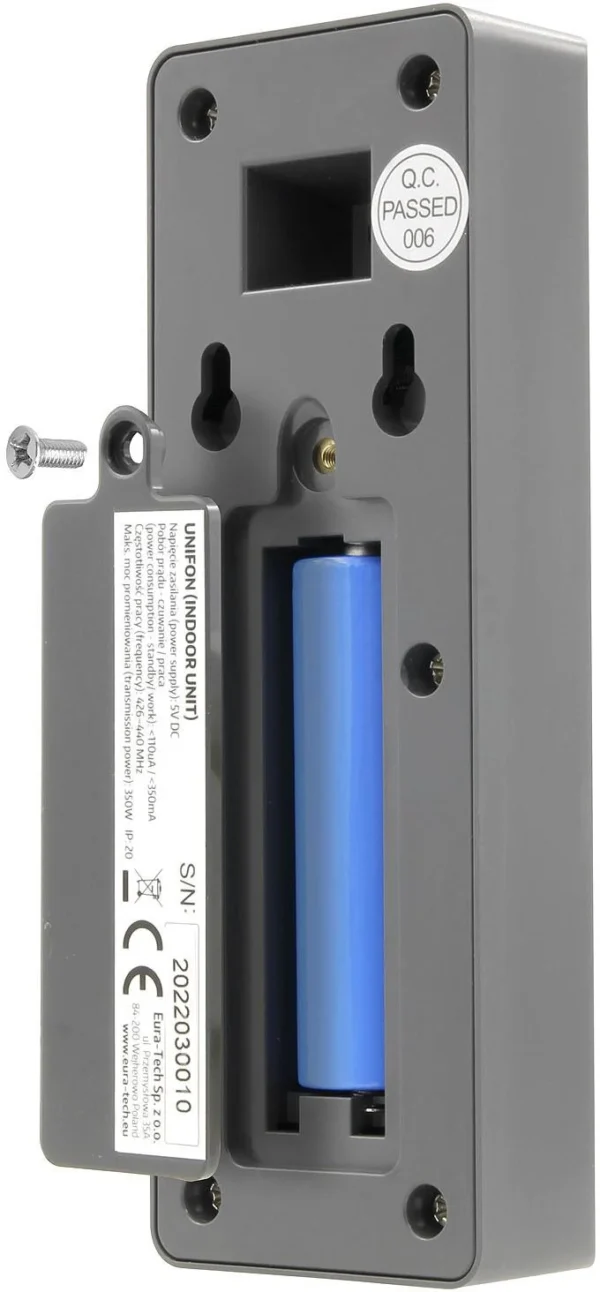 domofon bezprzewodowy eura adp 80a3 grafit 226515b50d994fc2a85c36ee573fb168