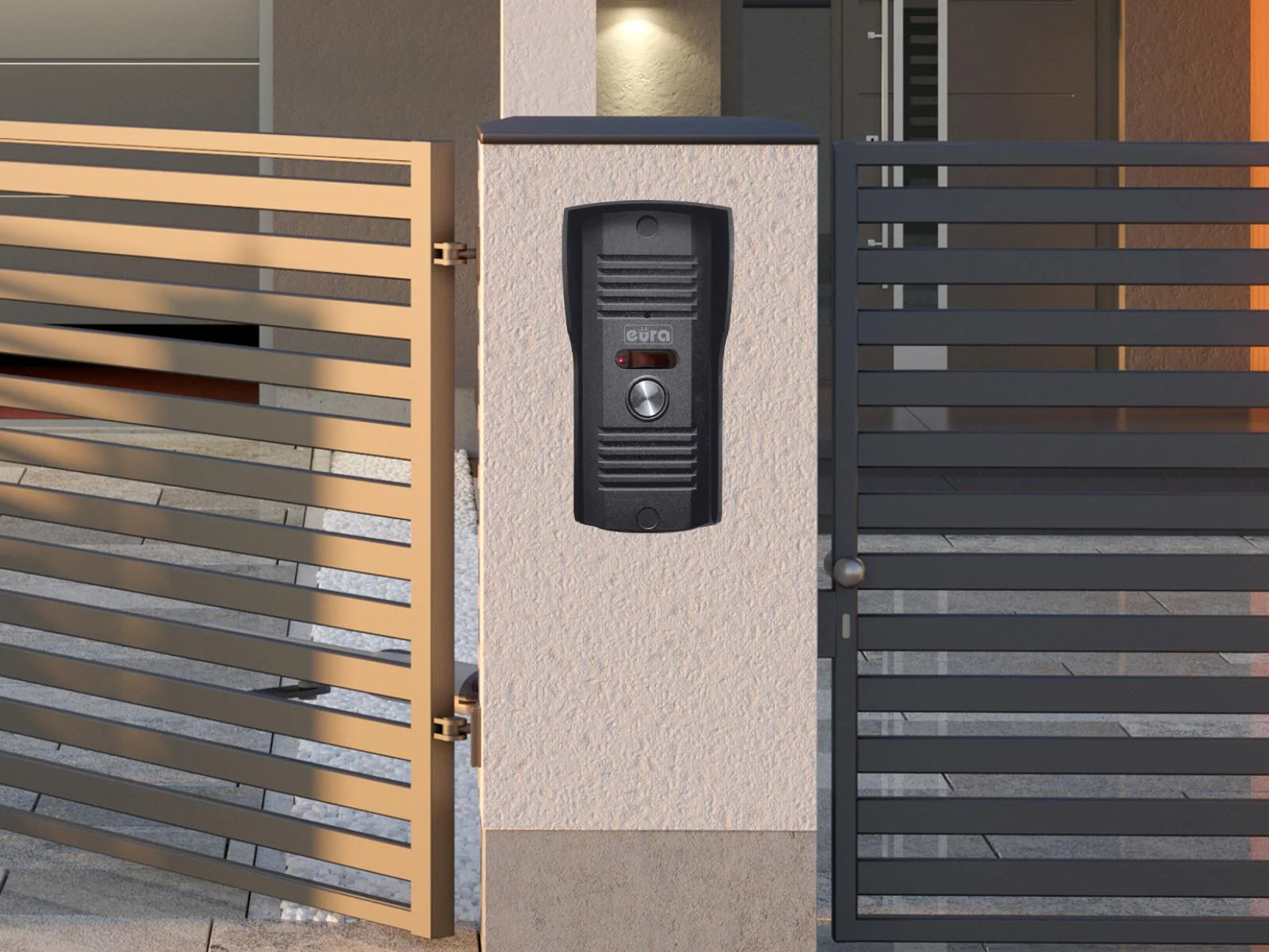 Domofon EURA ADP-12A3 ''INVITO' głośnomówiący, bezsłuchawkowy 