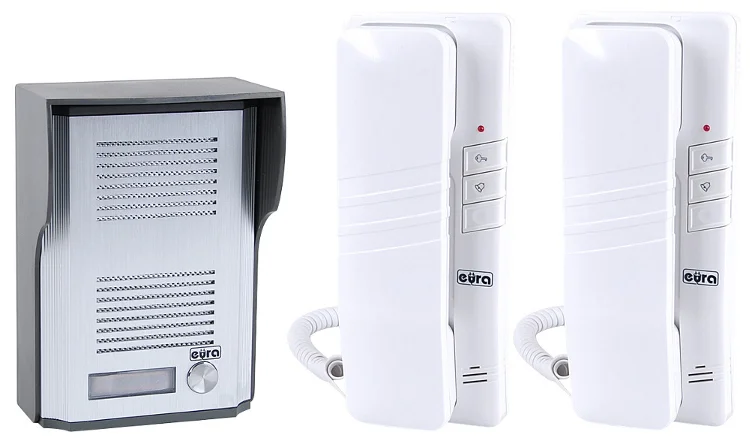 DOMOFON EURA
ADP-48A3 (RL-3203CC)
BRAMOFON + DWIE SŁUCHAWKI (UNIFONY)