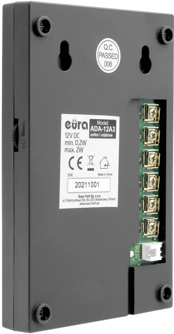 domofon eura adp 51a3 difesa 1 rodzinny 2 unifony interkom 17b6c7c0c3724b2686a454e38a54b80e