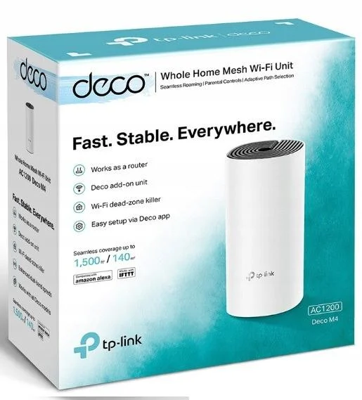 domowy system wi fi mesh tp link deco m4 1 pack b599c478a83540c9a1fc959a8ab2bab1