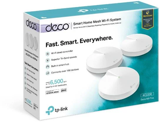 domowy system wi fi mesh tp link deco m9 plus 3 pack 7cf5c8c8172f489b966e8556c46adc02