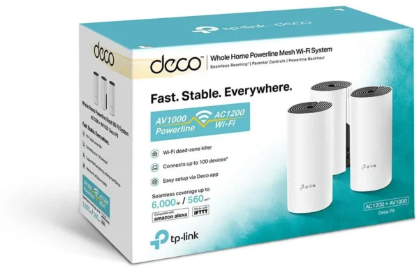 domowy system wi fi mesh tp link deco p9 3 pack 2fd830211ad94906b9e43a397fcc5253