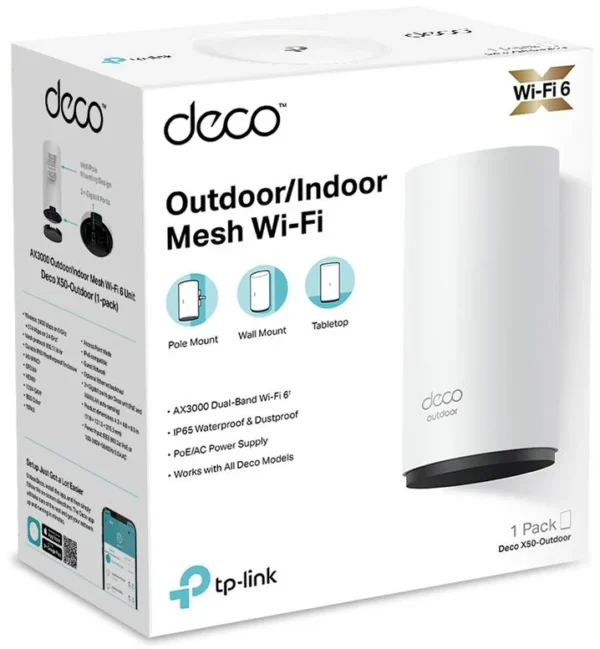 domowy system wi fi mesh tp link deco x50 outdoor 02ce0234d4d046809b265f8d91d4ea0f