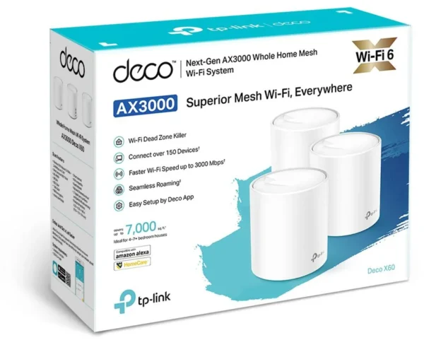 domowy system wi fi mesh tp link deco x60 3 pack 42898006ee7d487da1fbdc4a7fd1504c