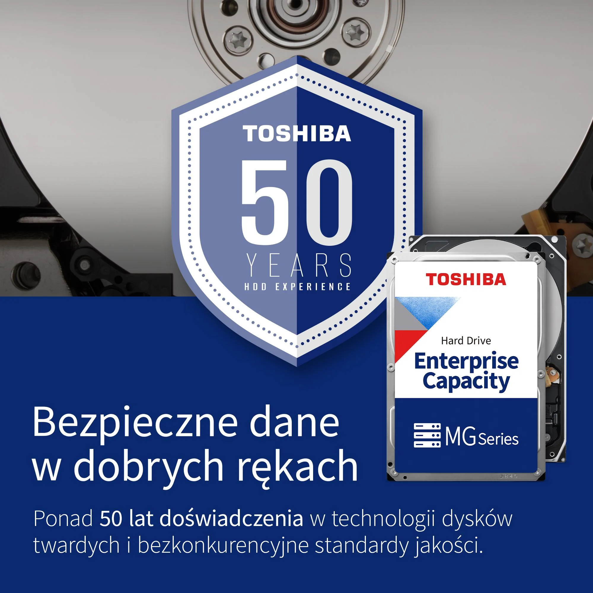 Dysk HDD Toshiba Enterprise MG Series 8TB MG10ADA800E