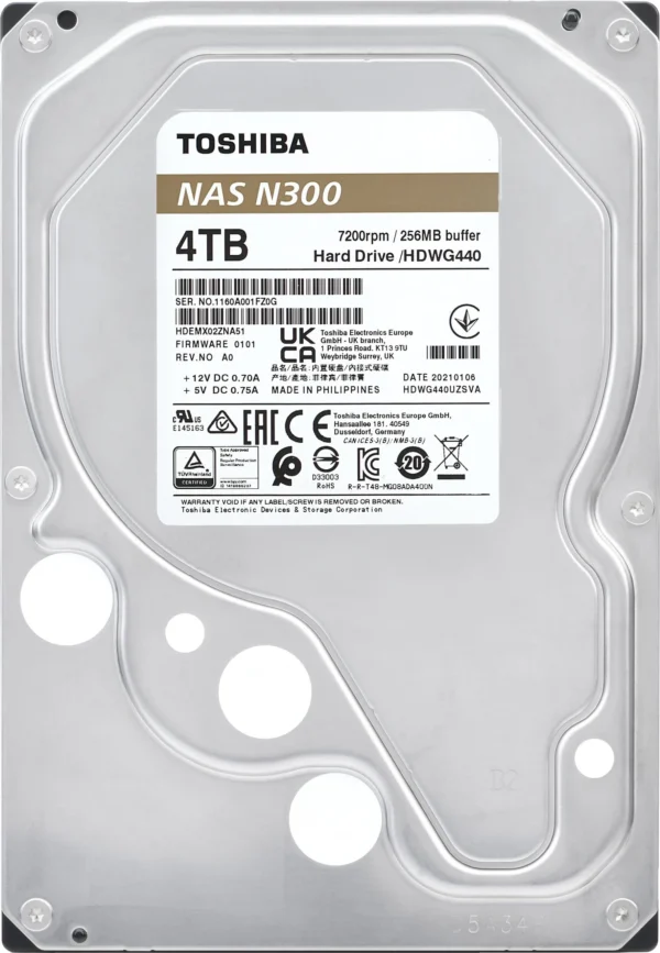 dysk hdd toshiba n300 hdwg440ezsta 4tb d74e67ce1b4b48249f60306cf50563a8
