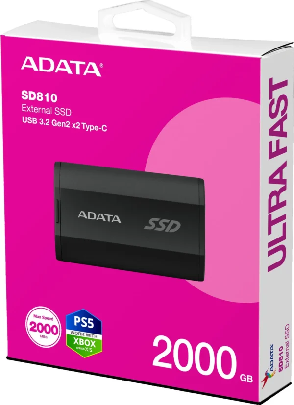 dysk ssd adata sd810 external 2tb usb32 czarny 2691a5464fad487b817a3a7047cfff8d