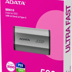 dysk ssd adata sd810 external 500gb usb32 srebrny f0c42752c959458a80922fd7944e2834