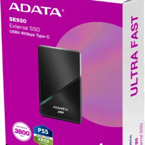 dysk ssd adata se920 1tb usb4c czarny 1bd4ed845c4f427e986266e9a19162b8