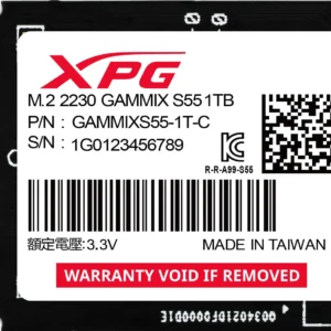 dysk ssd adata xpg gammix s55 1tb m2230 6f0b34aa577d43cb8fadf18625e2a2a7