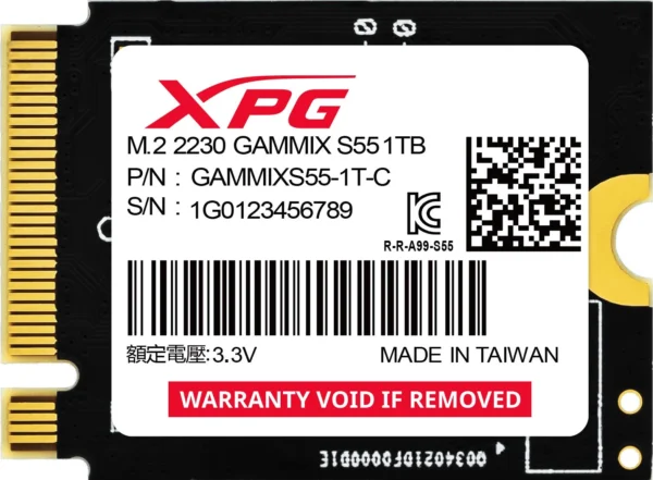 dysk ssd adata xpg gammix s55 1tb m2230 6f0b34aa577d43cb8fadf18625e2a2a7