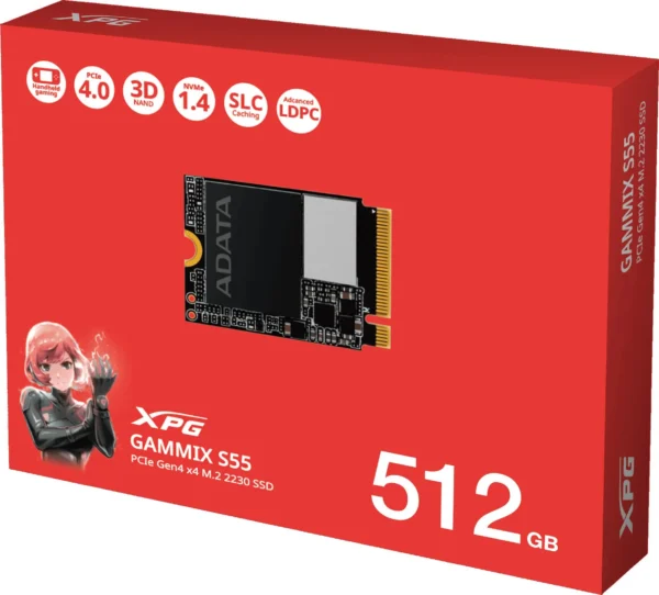 dysk ssd adata xpg gammix s55 512gb m2230 c0bc040d6fcb4b53bdccc89df5896c60
