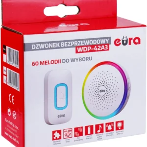 dzwonek bezprzewodowy eura wdp 42a3 bialy bcdd0038b3dc4ce3857b1392bb4ba4ed