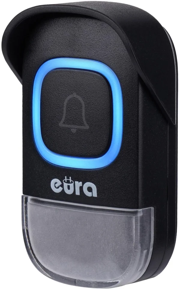 dzwonek bezprzewodowy eura wdp 46a3 czarny 691a51858f9f46aba87be45b1278a2b9