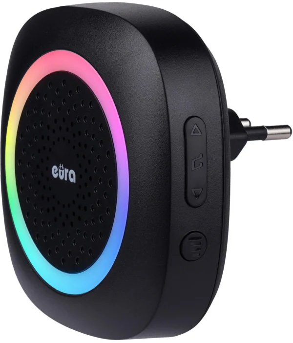 dzwonek bezprzewodowy eura wdp 46a3 czarny dfc74768741c45b79af10cb44bfa04b4