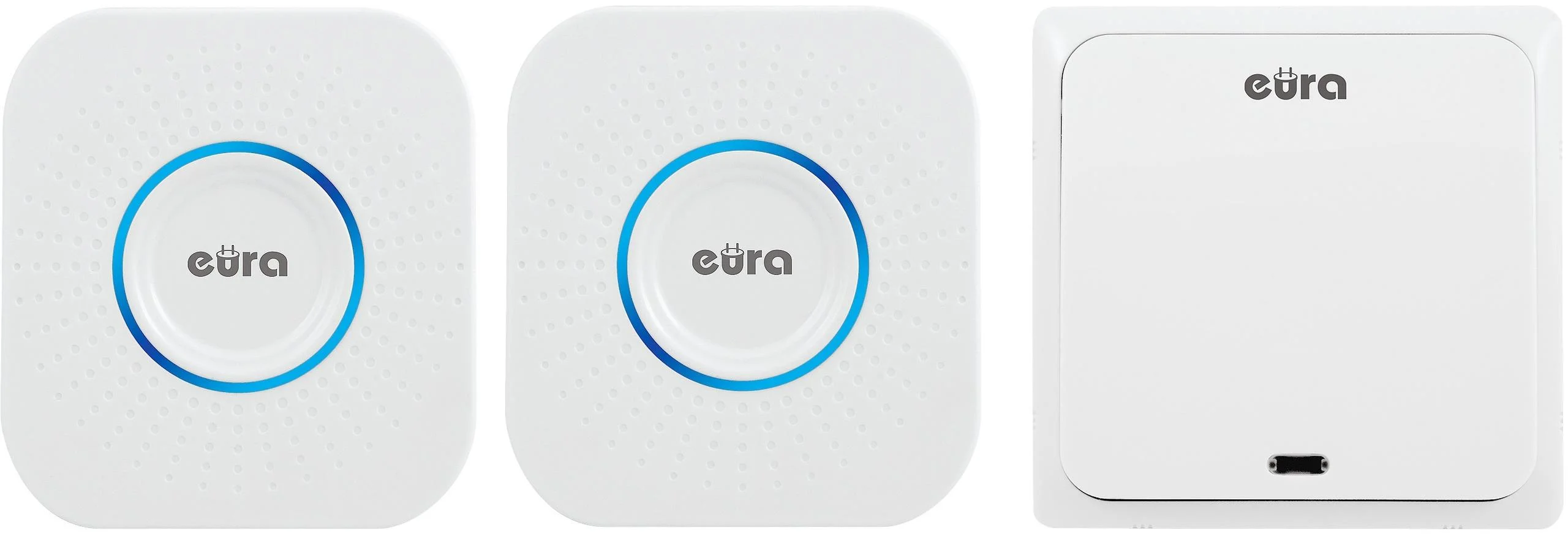 Eura Kinetic WDP-82H2v2R CHILL-OUT - bezbateryjny przycisk kinetyczny z zestawem dwóch odbiorników