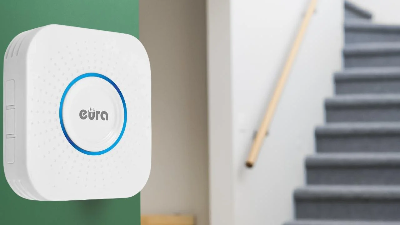 Eura Kinetic WDP-82H2v2R CHILL-OUT - dzwonek bezprzewodowy z dwoma odbiornikami podłączanymi do gniazdka sieciowego