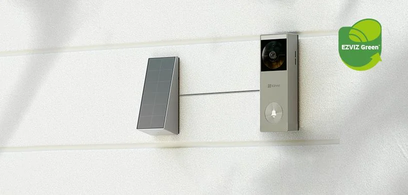 Dzwonek wideo Ezviz HP3 Pro 3MPx z panelem solarnym