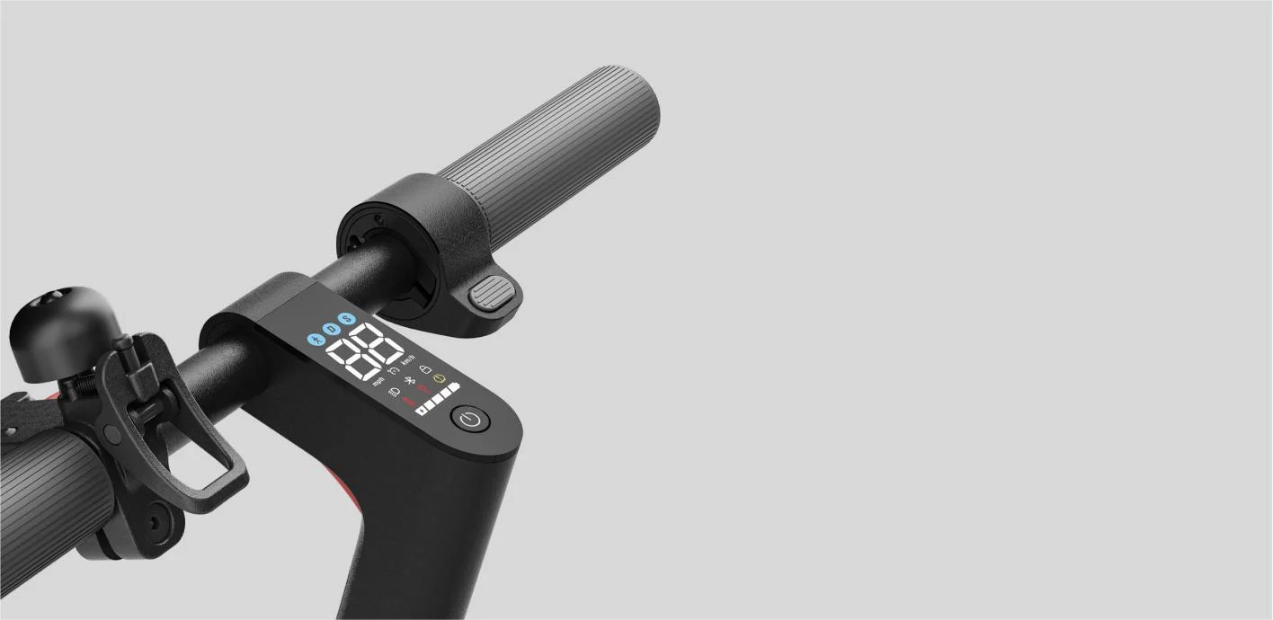 Cyfrowy i intuicyjny pulpit nawigacyjny hulajnogi elektrycznej Xiaomi