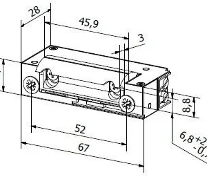 elektrozaczep hartte xs12up seria xs r5 12v acdc z pamiecia 95d3e9e96a7c49969ffb67b464b53e28