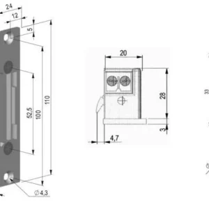 elektrozaczep niskopradowy symetr z pamiecia i blok scot es d0bb3d515b704a9f9526d5dfbdd7b969