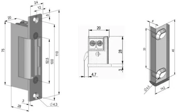 elektrozaczep symetr rewers scot es s12dc r profi 51dd693b8cb04171ad5de6c90e805c4a