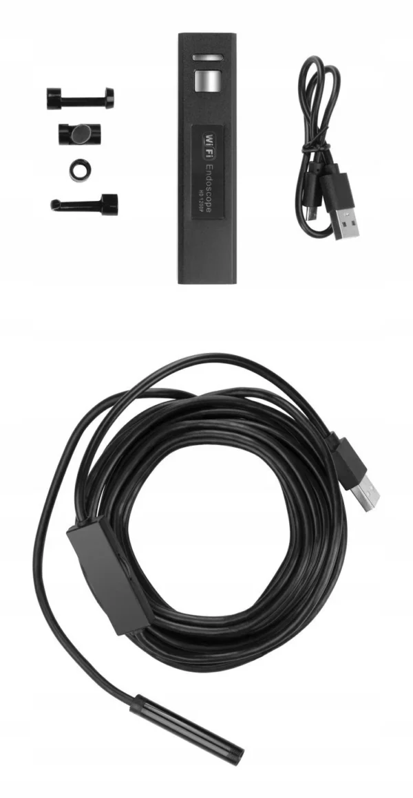 endoskop wifi redleaf rde 505wr sztywny kabel 5m bdb29ec1fa6c480a9802f6431b460b67