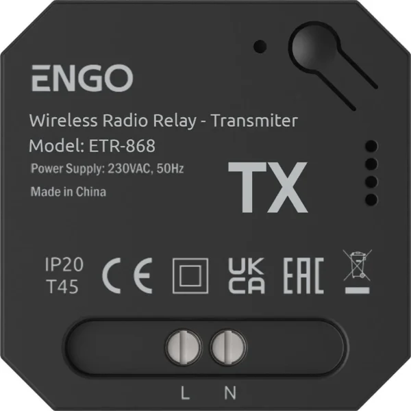 engo controls etr 868 przekaznik bezprzewodowy engolink na a657101c372f4319a07044d9fcdd6a32