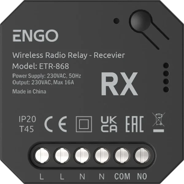 engo controls etr 868 przekaznik bezprzewodowy engolink na c5960b30b6f4418687401278324985e1