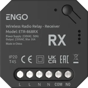 engo controls etr 868rx odbiornik dodatkowy do przekaznika c61e60ee73004940a804c3e37aa56e81