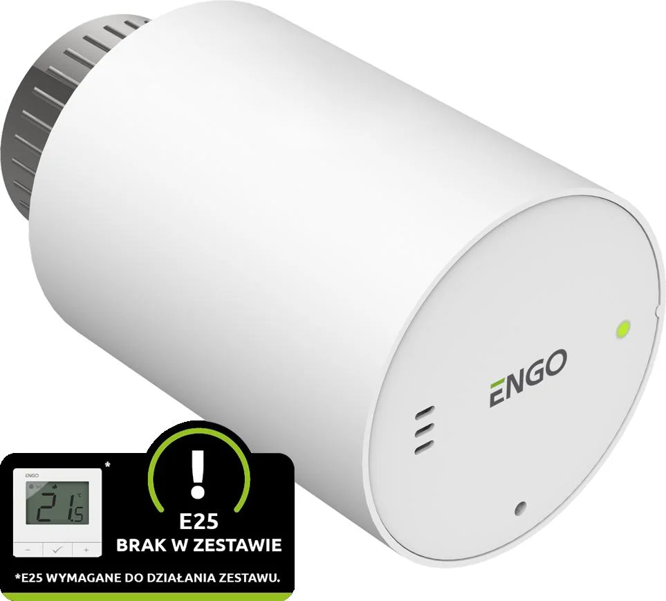 ENGO Controls ETRV-M30 - Bezprz., elektroniczna głowica grzejnikowa