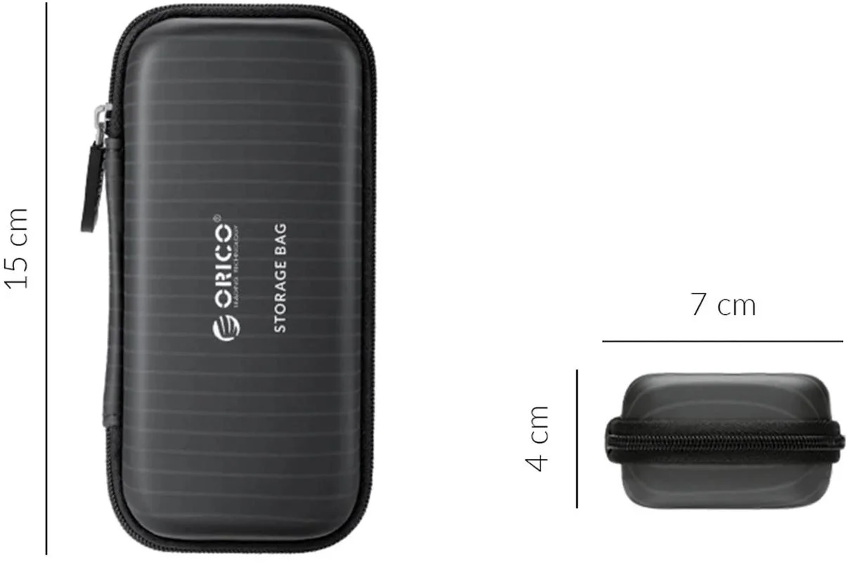 Etui na dysk Orico Etui na dysk zewnętrzny M.2 czarny