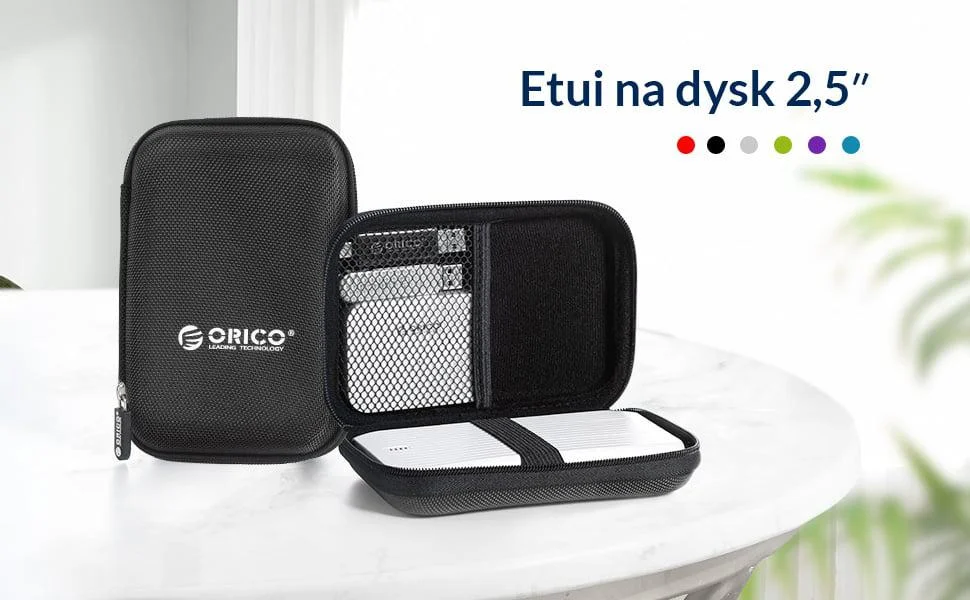 Etui na dysk Orico PHD-25-BL-BP niebieski