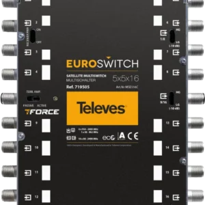 euroswitch televes 5x5x16 ref 719505 69dfb3092dbb421caa4163a38bef7cda