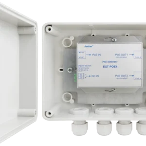 extender poe w obudowie hermetycznej do 2 kamer ip pulsar ex 7f999b31449e4400ad2514bdbd74e4ca