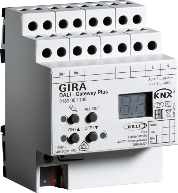 gira bramka dali plus knx 218000 438fddef4f364180b96ff6cc946ff731