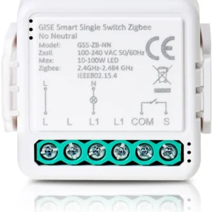 gise smart pojedynczy modu przekaznikowy bez n zigbee tuya g eb5f4b53d71847cf9c0712dcd9941c94