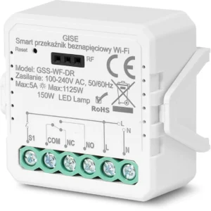 gise smart pojedynczy modu przekaznikowy bezpotencjaowy wifi 0eaf9f11a4934cbf8192896c19cb4175
