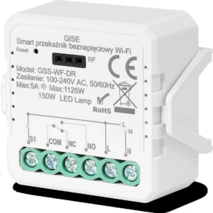 gise smart pojedynczy modu przekaznikowy bezpotencjaowy wifi c62a1f4594fd425f8f40ddb76025ab54