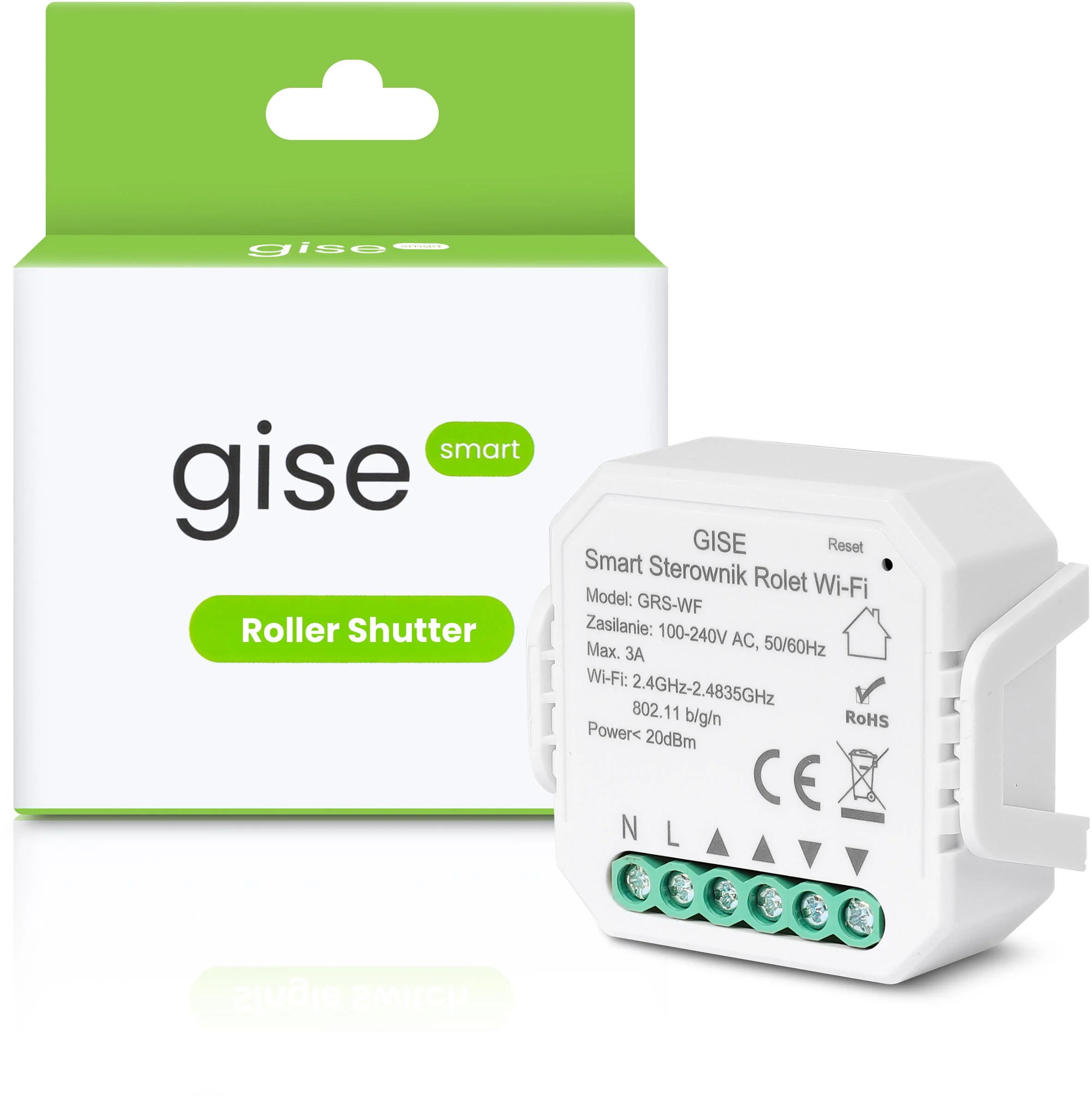 Gise SMART Roller Shutter - sterownik roletowy Tuya Wi-Fi