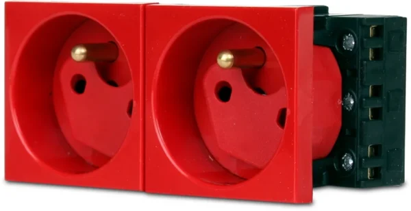 gniazdo 2m elektryczne podwojne blokada 143dfb3be4d34ed08580a34b618d5c1b