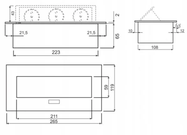 gniazdo meblowe wpuszczane w blat orno or ae 13109br mosiadz 991ae36a85514163b0a02002f4e55d6c